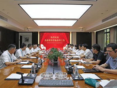 拼經(jīng)濟 促發(fā)展！溫州灣新區(qū)黨工委副書記謝忠誠率隊赴集團開展調(diào)研督導(dǎo)活動